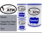 Preview: Nissan, Cadet Blue Pearl Metallic (2-tone), TH3: 500ml Lackdose + 500ml Klarlack + 250ml Härter - Set, von ATW Autoteile West.